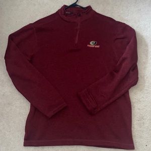 Mossy oak men’s red quarter zip size medium